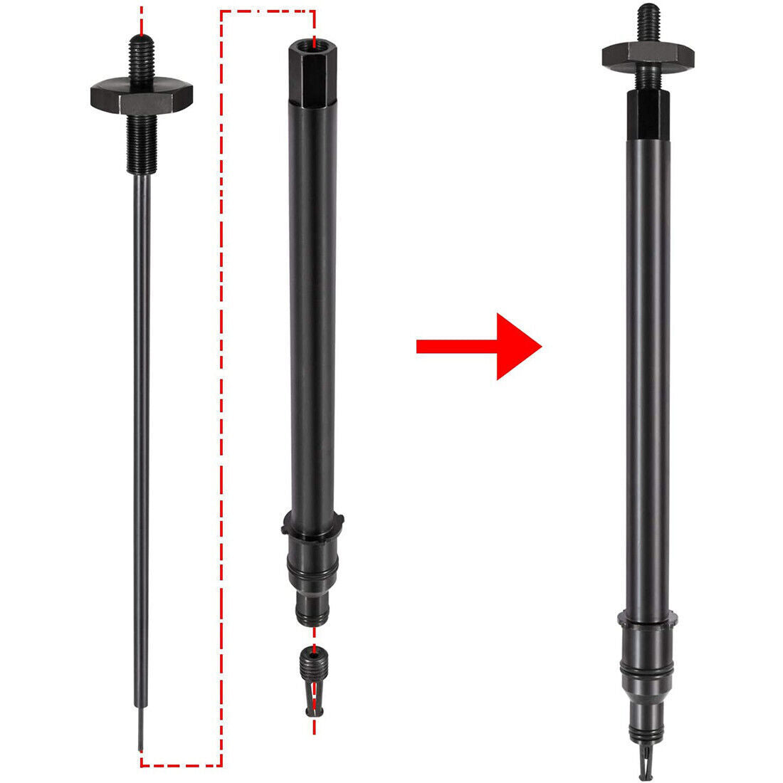 For DD13 DD15 DD16 J-47388-A Injector Cup Nozzle Tube Remover Installer Tool