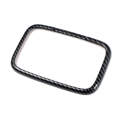 for Kia Seltos 2020-2023 Matte Silver Car Inner Steering Wheel Frame Cover Trims v