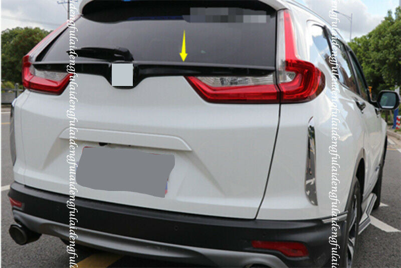 for Honda CR-V 2017-22 Piano Black ABS Rear Trunk Lid Upper Strip Cover Trim 1x