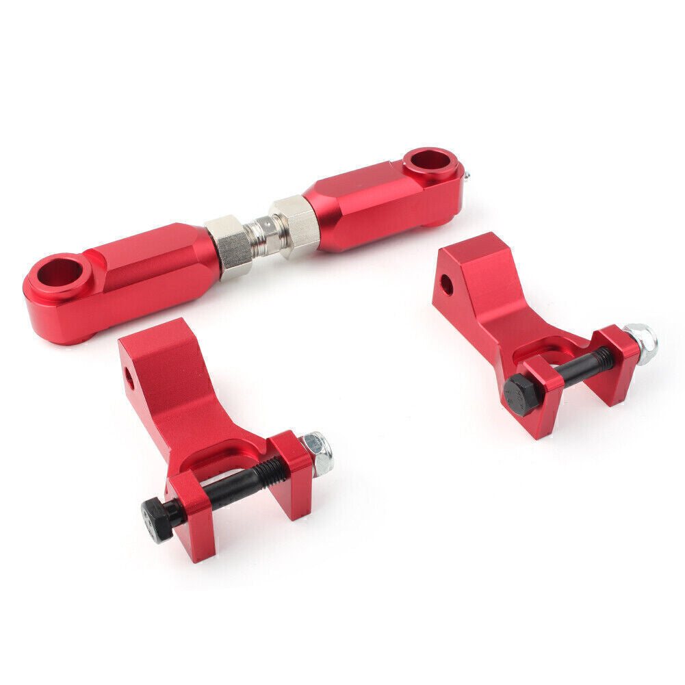 Front Rear Lowering Kit Adjustable Red for Yamaha 700 350 660 700R ATV