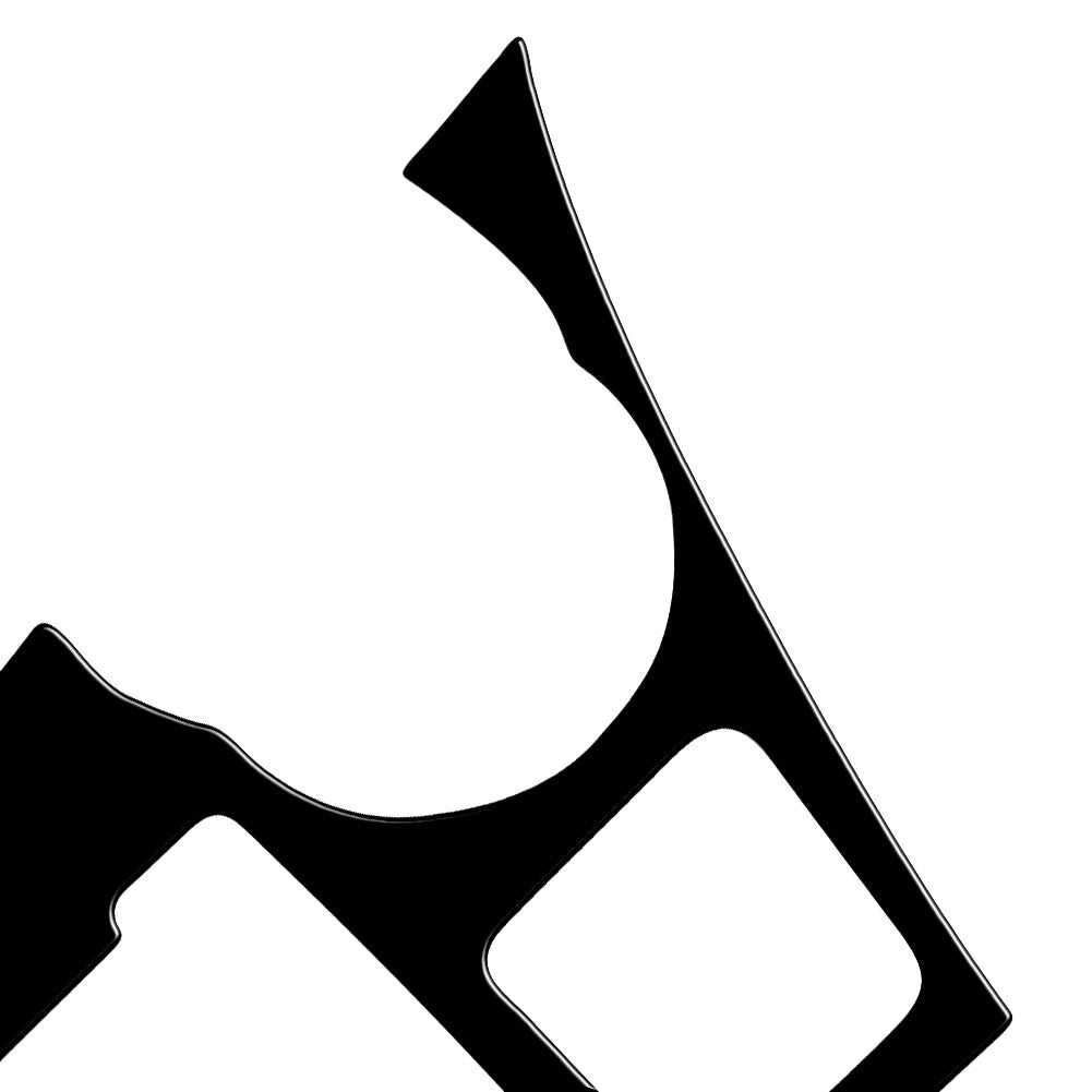 New center console cup holder frame cover decoration suitable for 2014-2021 for Jeep Cherokee- v