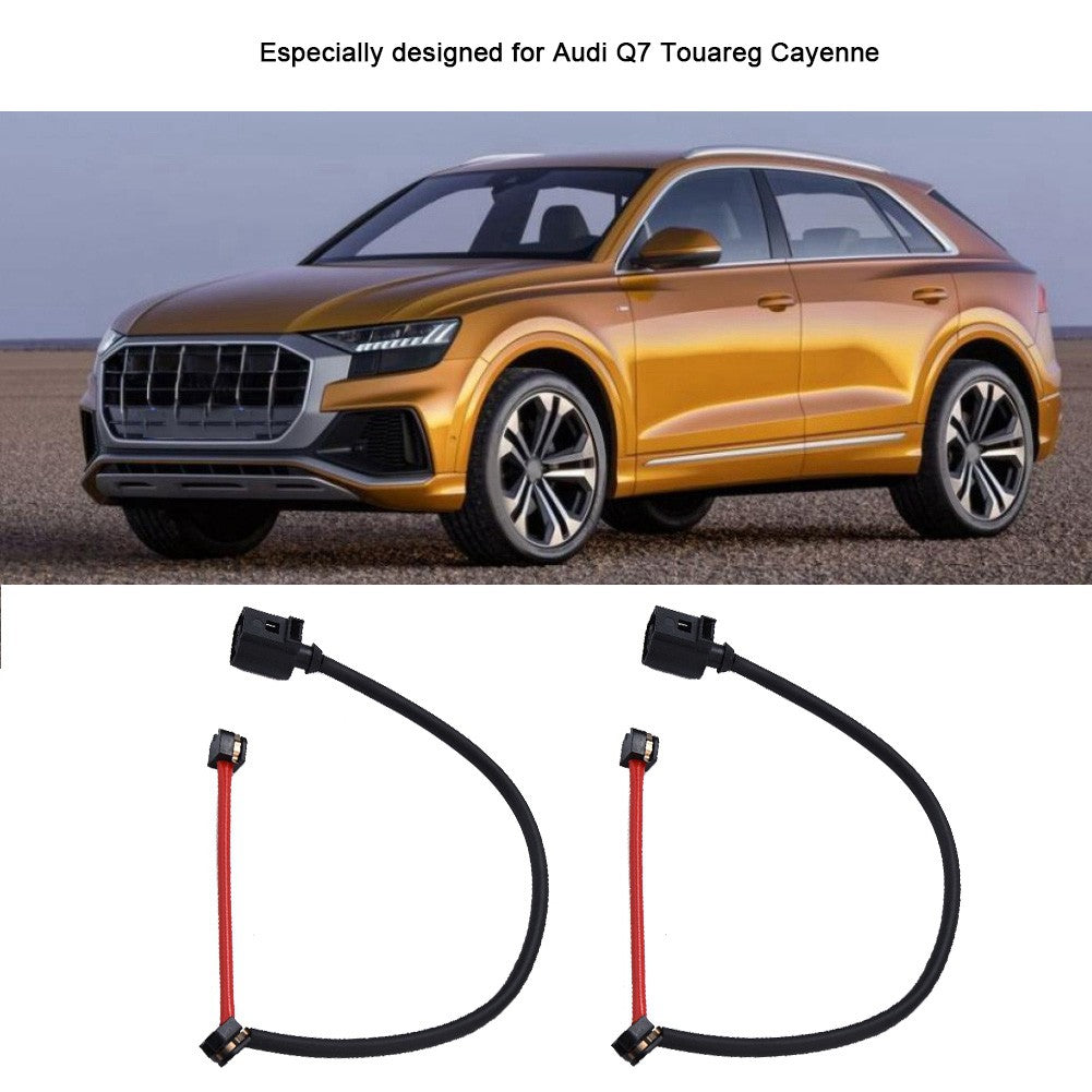2Pcs Front Brake Pad Wear Sensor Electronic Wear Sensor Replacement 7L0907637
