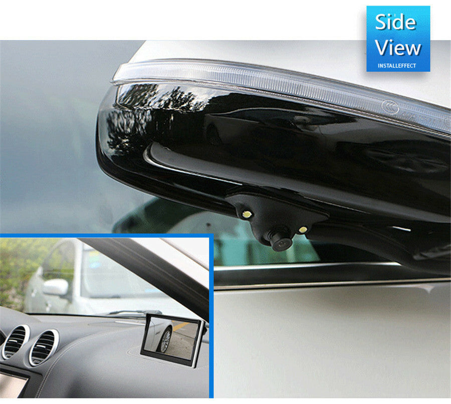 Waterproof Car Rear View Reverse Backup Parking HD Camera LED Night Vision Kit Q