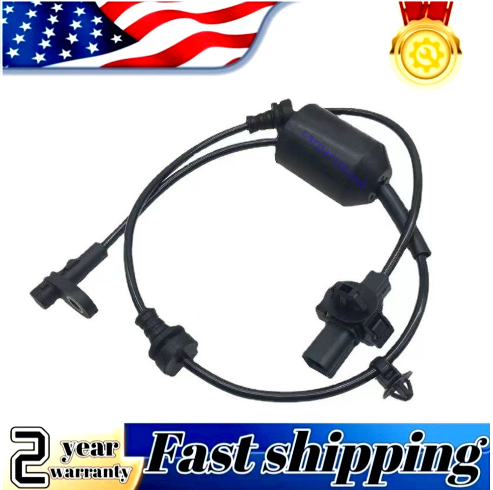 One set of ABS wheel speed sensors is compatible with for Honda City Fit 2015-2019 57450-T5A 57455-T5A