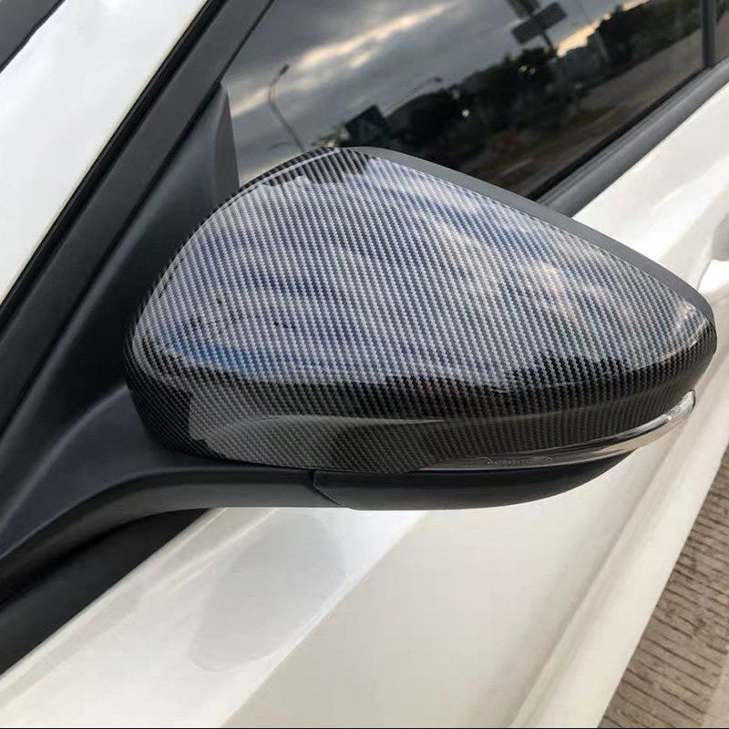 Carbon Fiber Exterior Side Mirror Cover Trims for Mitsubishi Outlander 2022-2023