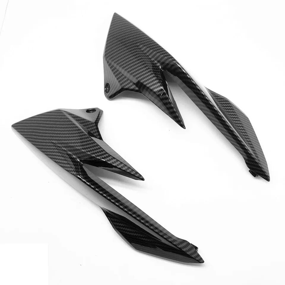 Carbon fiber front fuel tank vent fairing suitable for Honda CB500F 2016-2018