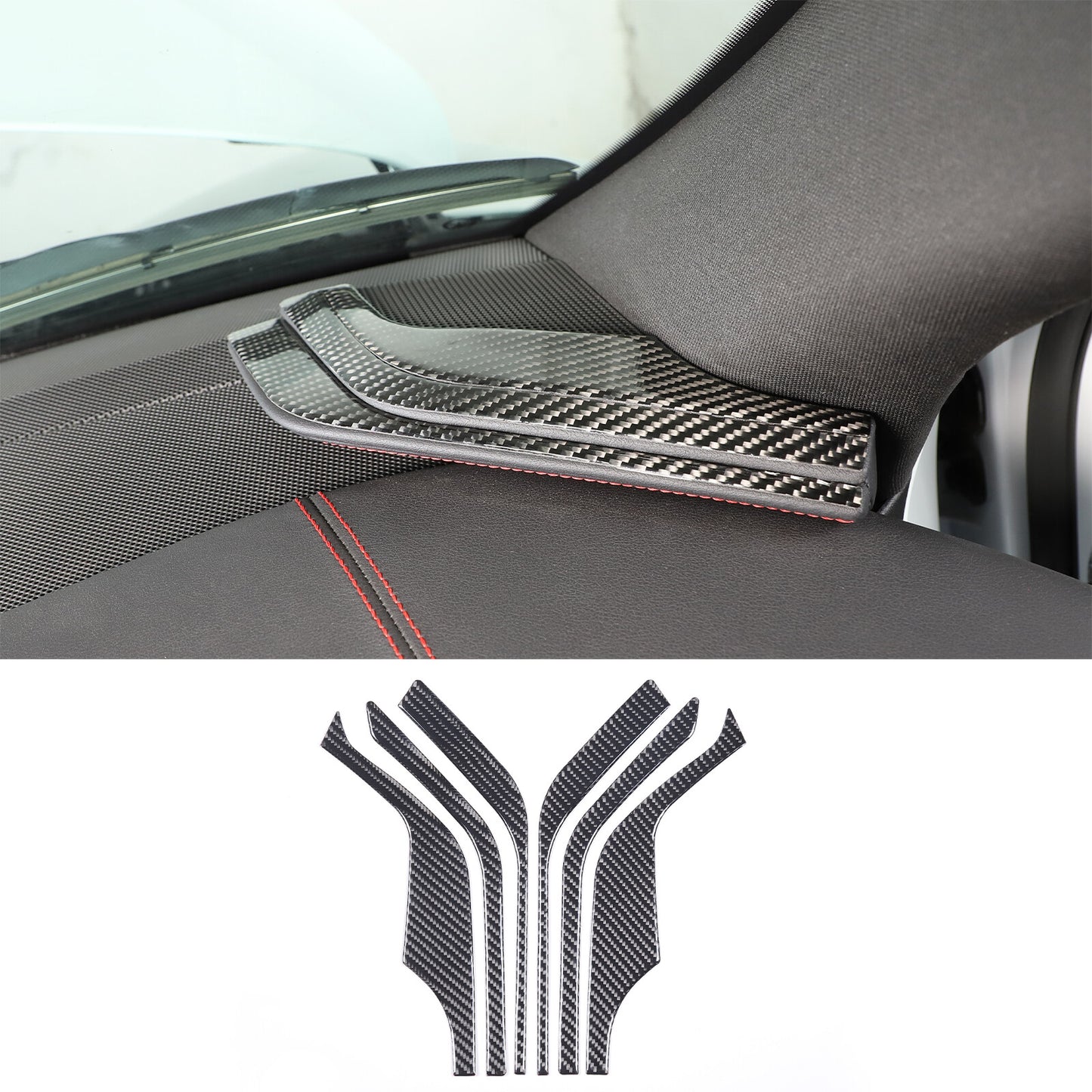 Right Side Fender Columns Trim Mirror Corner Shape for Fusion 2013-2019- v