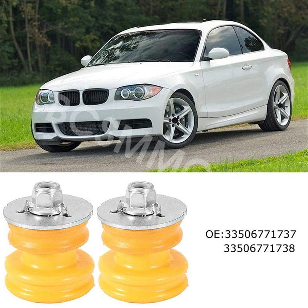 Fit For 2008-2013 for BMW 135i Suspension Strut Bearing Rear Shock Mounts Set Trim Q