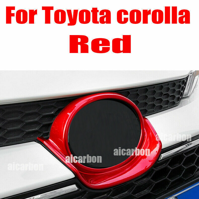 for Corolla 2019-2023 Carbon fiber Car Steering Wheel Button Cover Trim v