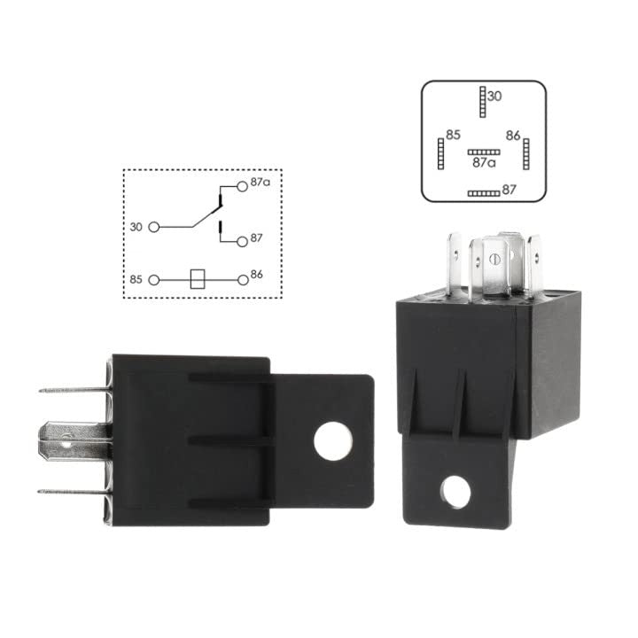175-185 Degree Electric Radiator Cooling Fan Relay Kit Thermostat Control Switch Q