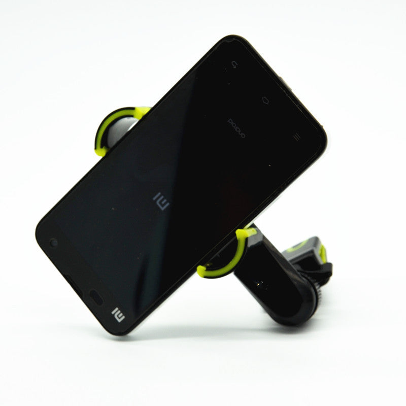 Car 360¡ã Rocker Arm Scalable Air Vent Clip Mobile Bracket Cell Phone Holder Base