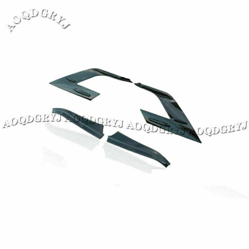 for Toyota RAV4 2019-2023 Black Rear Taillight Moulding Cover Trim Set ABS 4Pcs