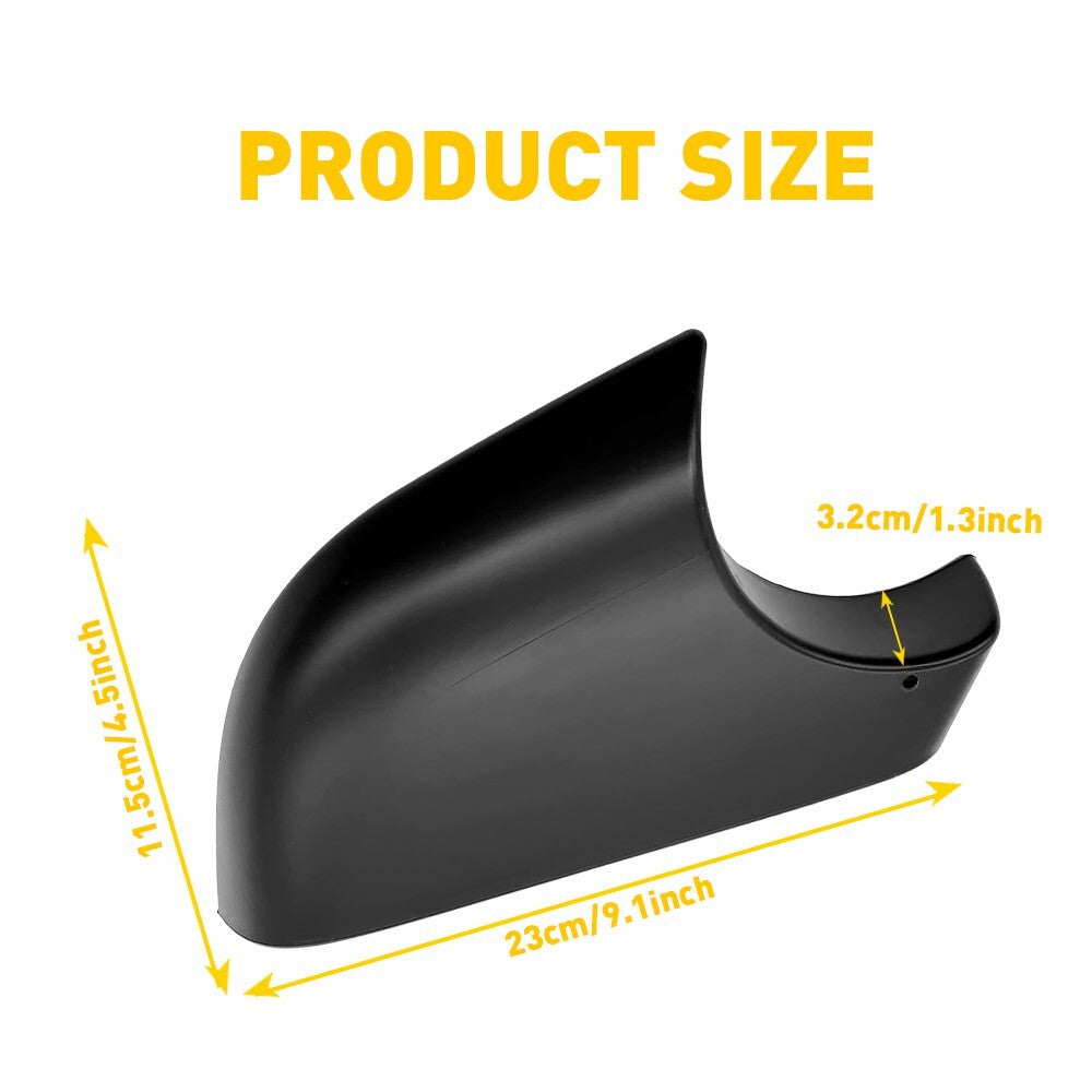For 2017-2022 for Tesla Model 3 Right Side Rearview Mirror Lower Cover Holder Black