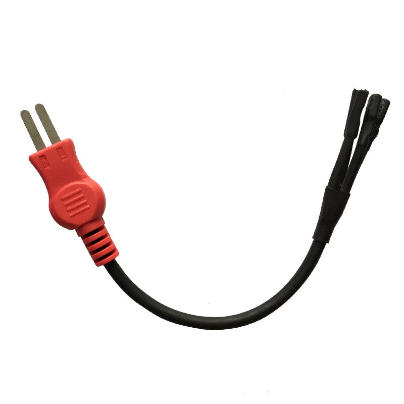 2x Ultrasonic Fuel Injector Cleaner Adapter Cable Fit For AUTOOL CT160 CT400 v