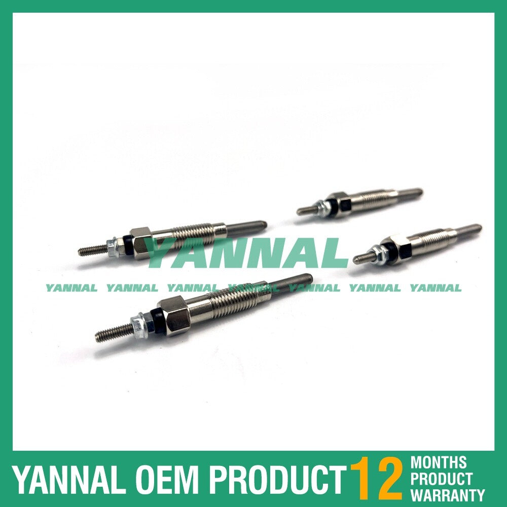 Four electric heating plugs are compatible with for Mitsubishi Pajero NJ 4cyl 2.8L 4M40 4M40T 19110-1050