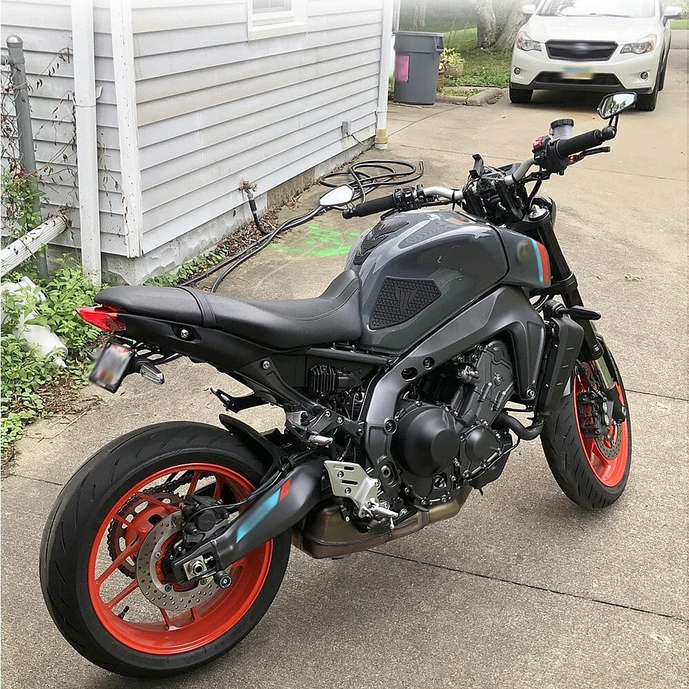 for Yamaha MT-09 2021 2023 Side Fuel Tank Pads Protector Stickers Decal
