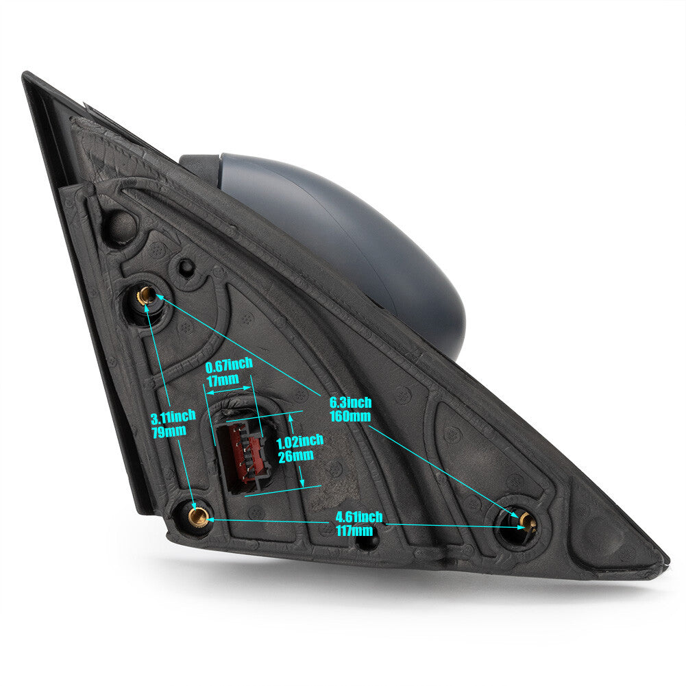 Driver LH Side Mirrors with Blind Spot/Heated for 2020, 2021, 2022, and 2023 Escape v