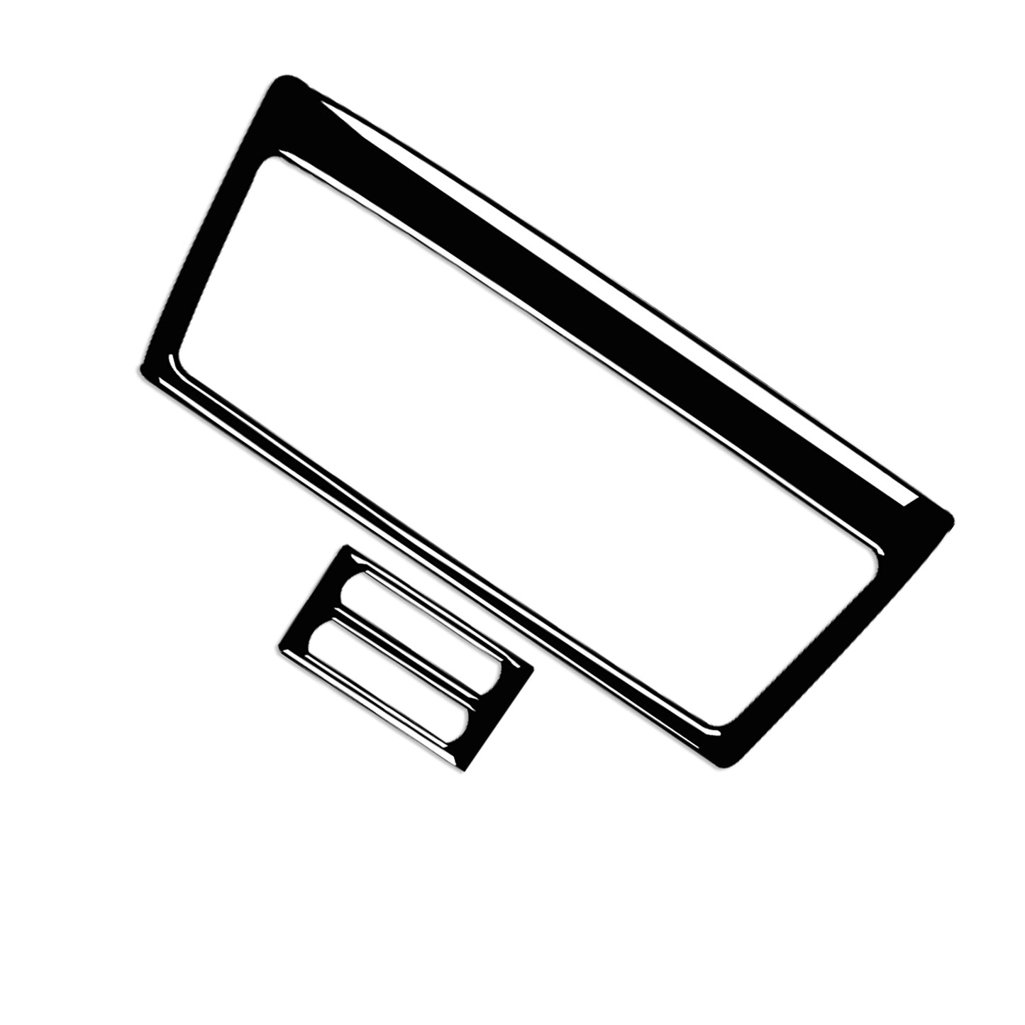 Glossy Black Interior Cover Trim Fit for BMW X5 E70 X6 E71 2008 - 2013