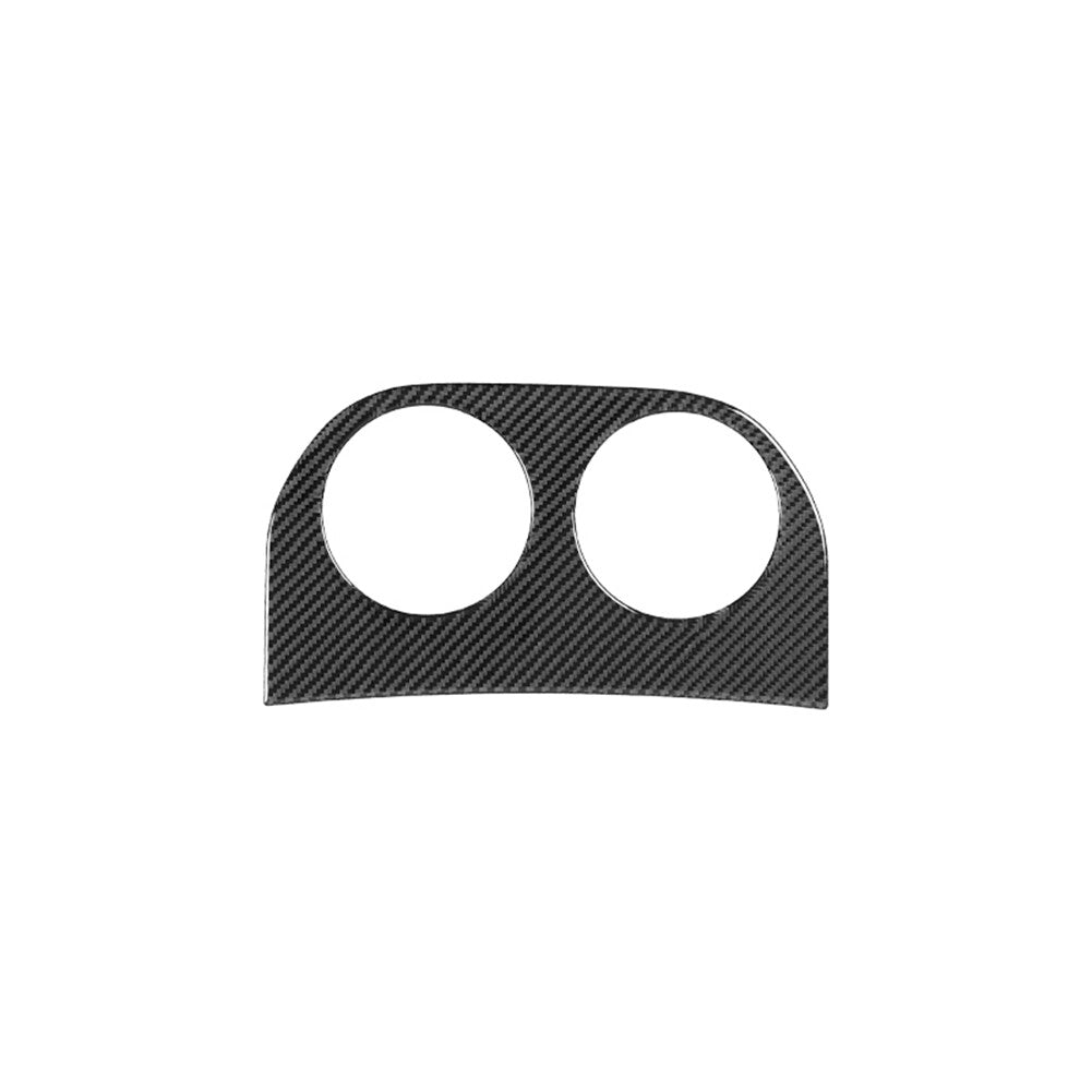 Red Carbon Fiber Steering Wheel Accent Cover Trim For Sonic 2012-2016 v