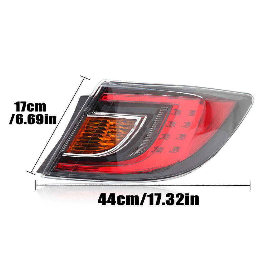 Outerside LED Rear Tail Light Brake Lamp Left for Mazda 6 GH 2008 2009 2010