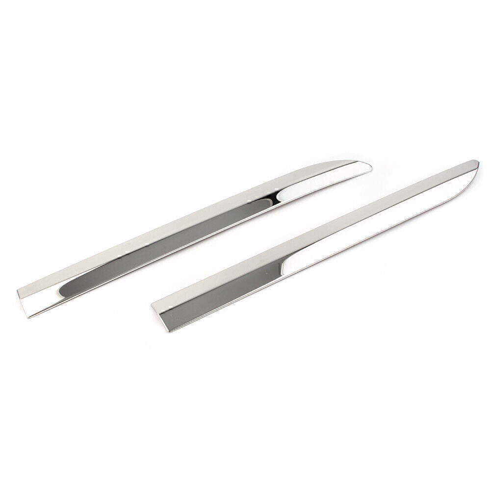 2X Rear Chrome Around Corner Protector Cover Trim Fit for Subaru Fitester 2019-2023