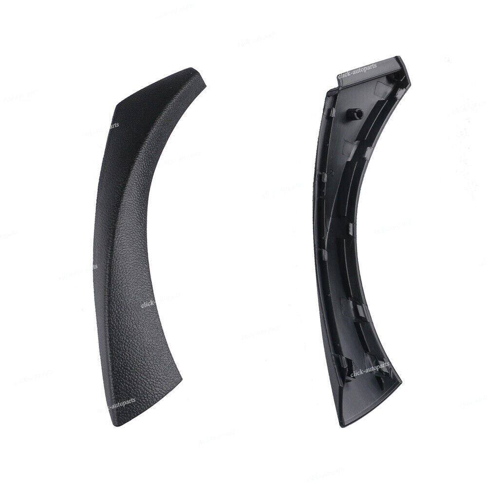 Pair Door Pull Cover Inside Right Left for BMW E90 E91 E92 E93 3-Series Black Q