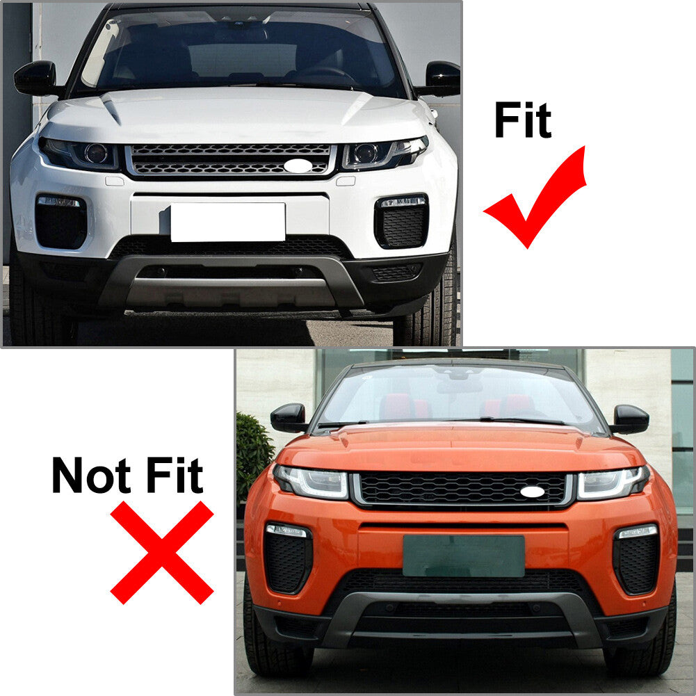 Front Bumper Fog Light Cover for Land Rover for Range Rover Evoque 2016-18 SF651E