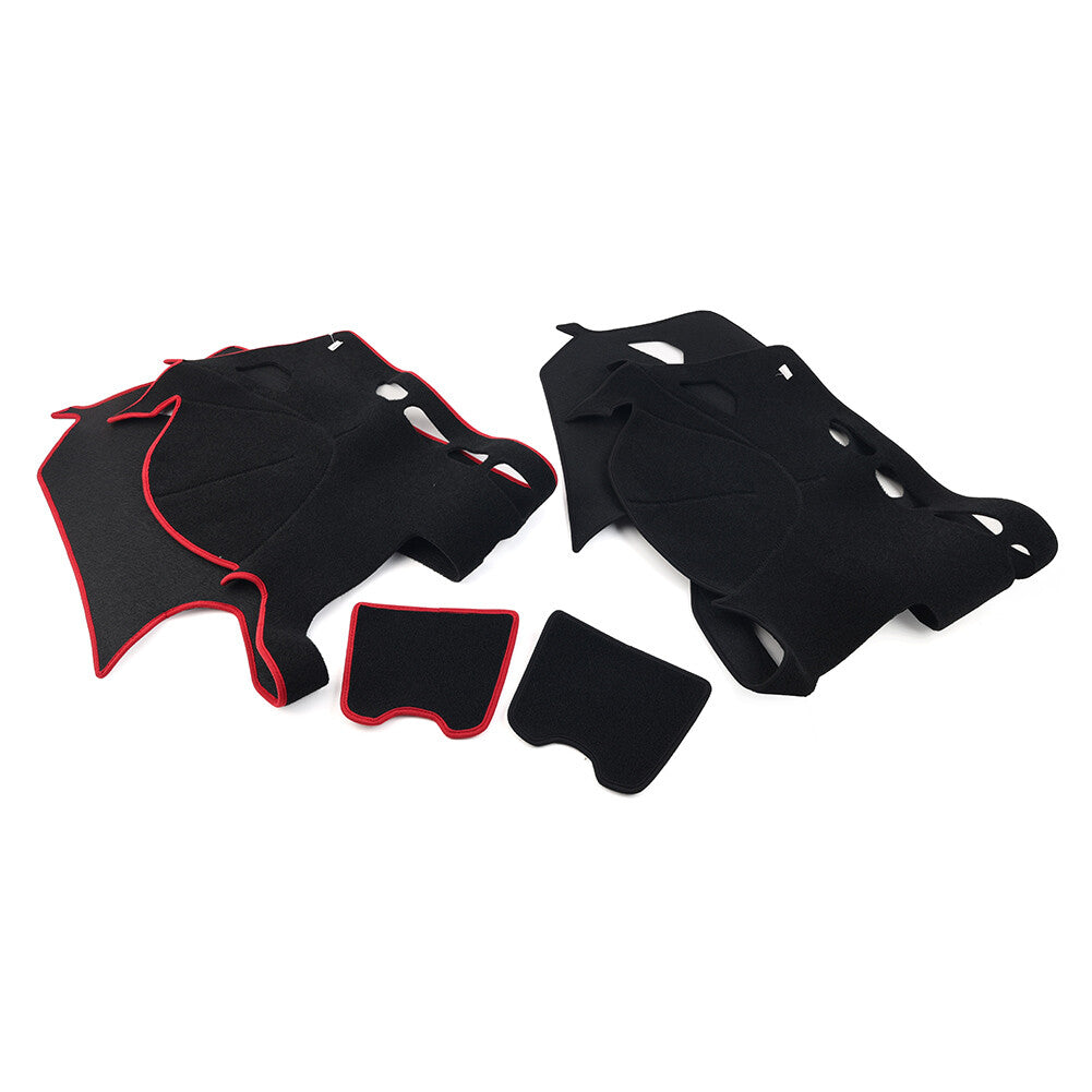 Dash Mat Dashboard Cover Dash Cover Mat for Hyundai Santa Fe Sport 2013-2018