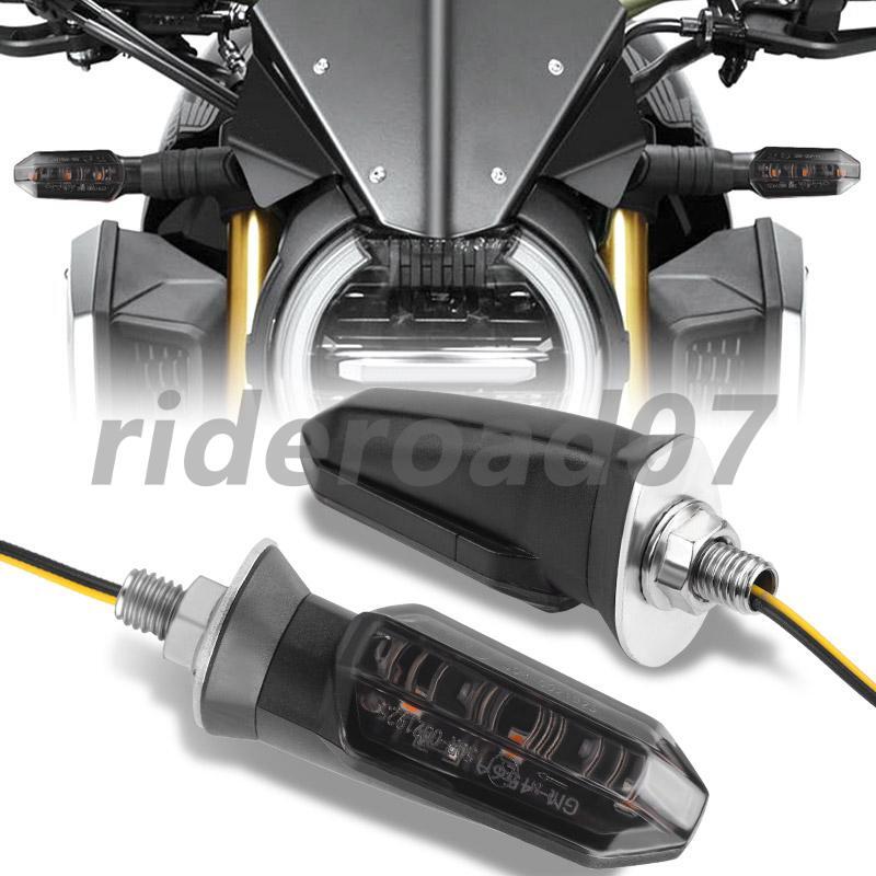 LED Motorcycle for Mini Turn Signal Indicators Light Lamp Amber Blinker Universal