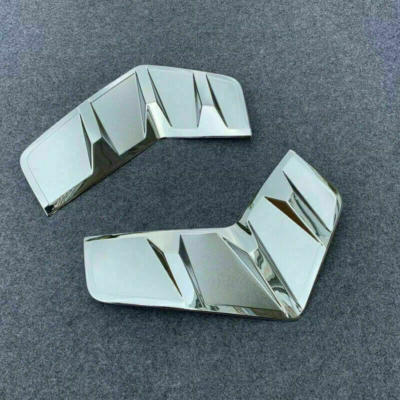 2pcs for Toyota RAV4 2019-2021 2022 Chrome Front Fog Light Lamp Cover Panel Trim