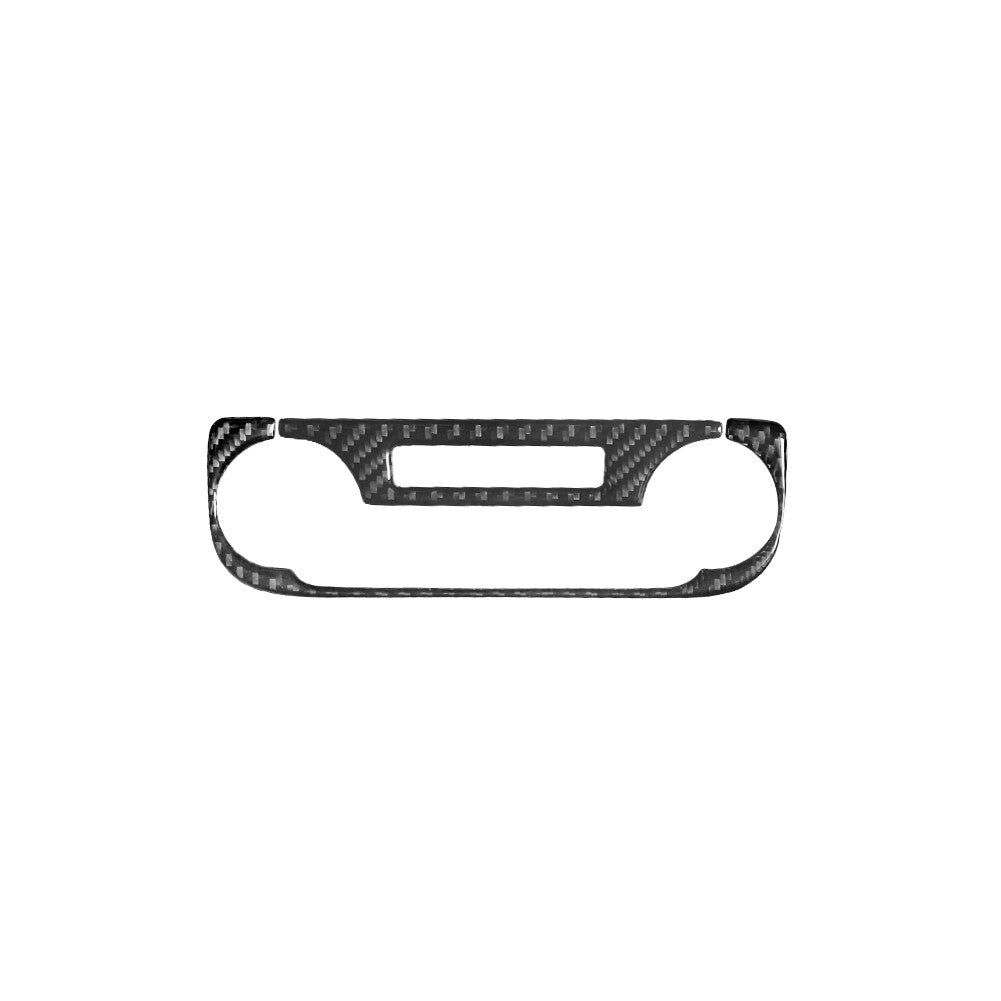 Red Carbon Fiber Radio With Navigation Panel for Jetta Sedan 2011-14 v