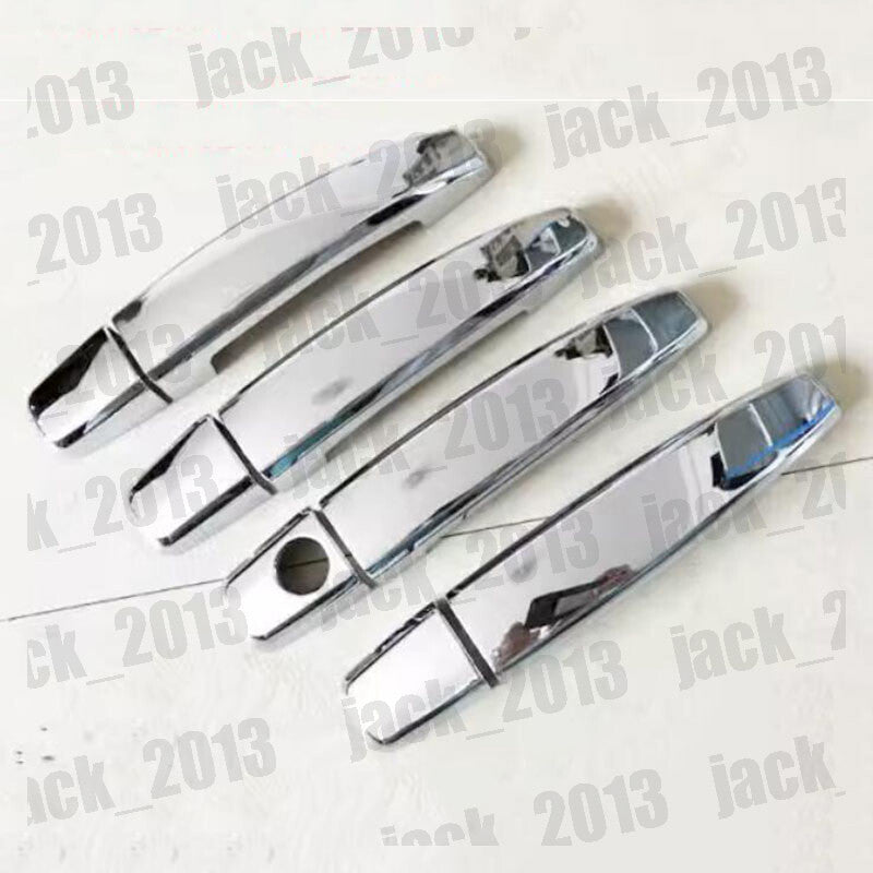for Chevrolet TRAX 2014-2017 Chrome ABS style side door handle cover trim 8pcs