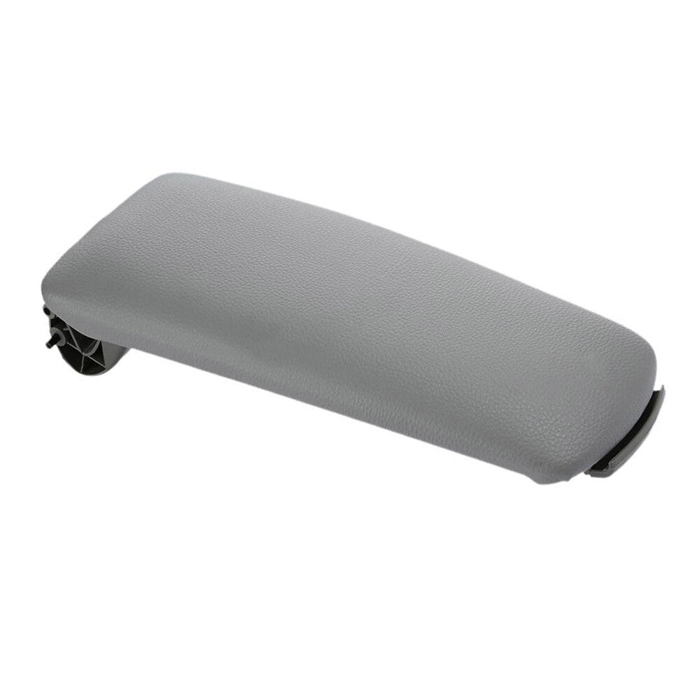 For 2002-2008 for Audi for A4 B6 B7 Armrest Center Box Console Lid Cover Grey Leather Q
