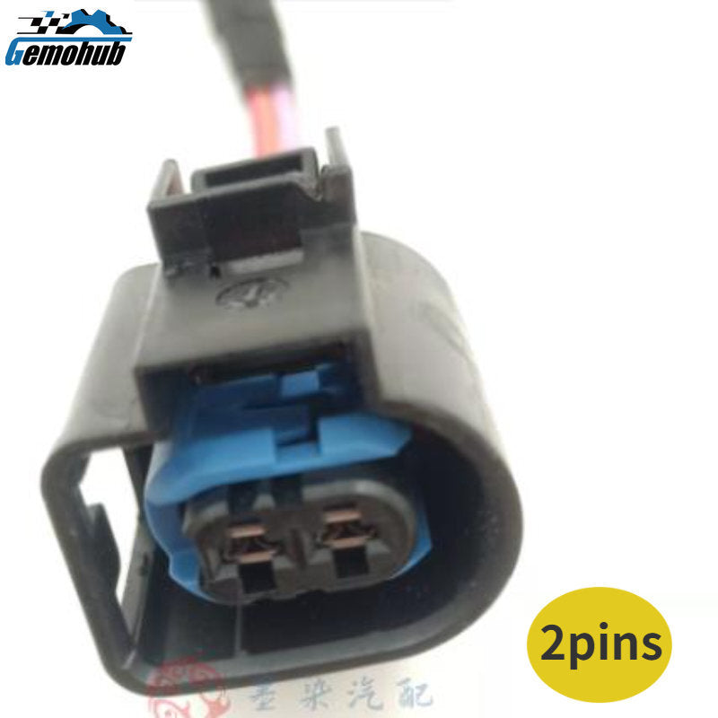 2pins Fuel Injector Connector for Audi A3 A4 A6 for A8 Q3 Q5 Q7 TT RS S3 S4 S5 S6