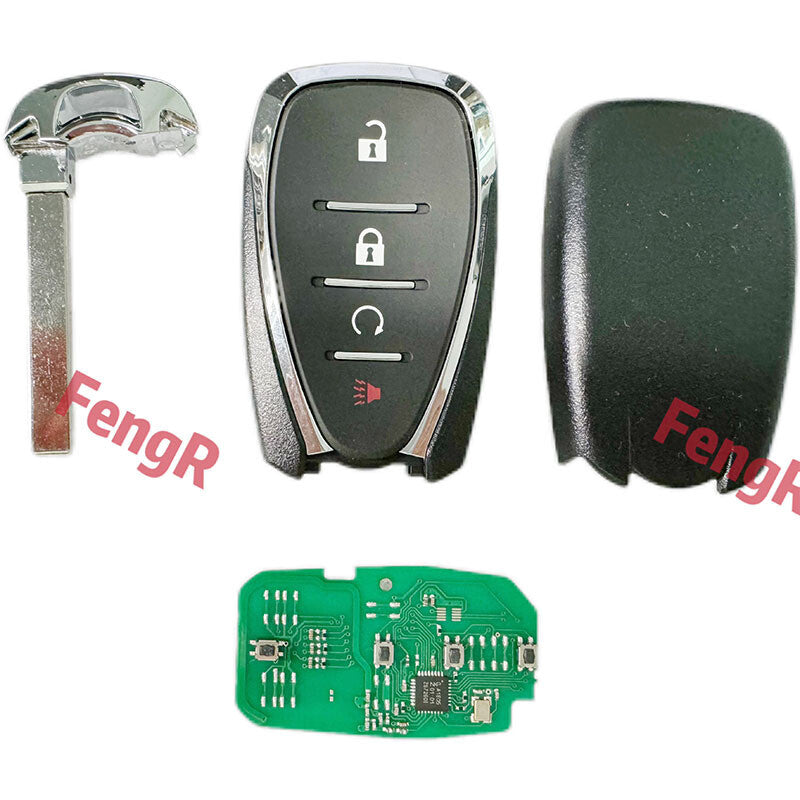 NEW 4 BUTTON REMOTE START for SMART KEY FOB 13529664 FOR 2017-2021 for CHEVROLET BOLT Q