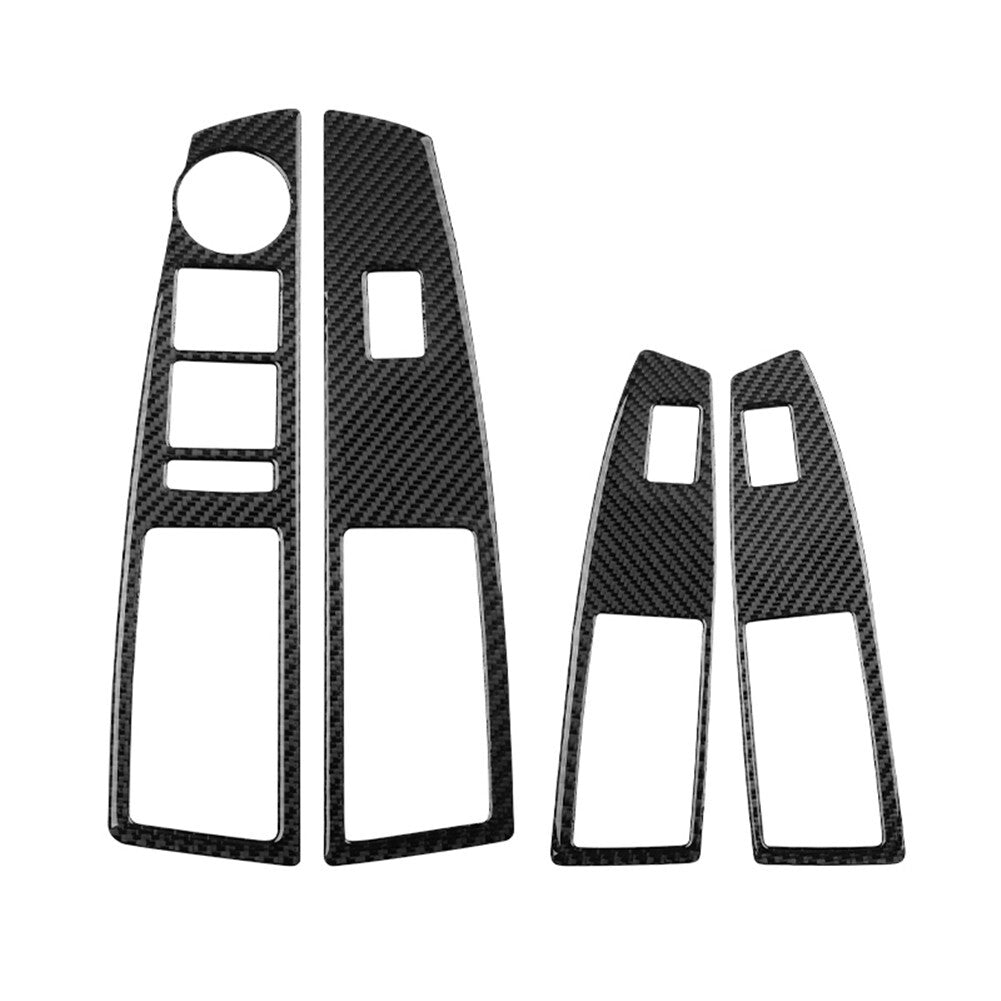 2x Red Carbon Fiber Front Face Bumper Cover Trim For Supra A90 2019-2022 v