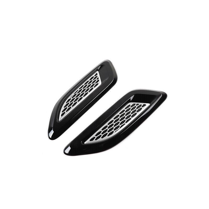 for Jeep for Wrangler TJ 1997-2006 ABS Black Front Side Door Fender Cover Trim 2pc