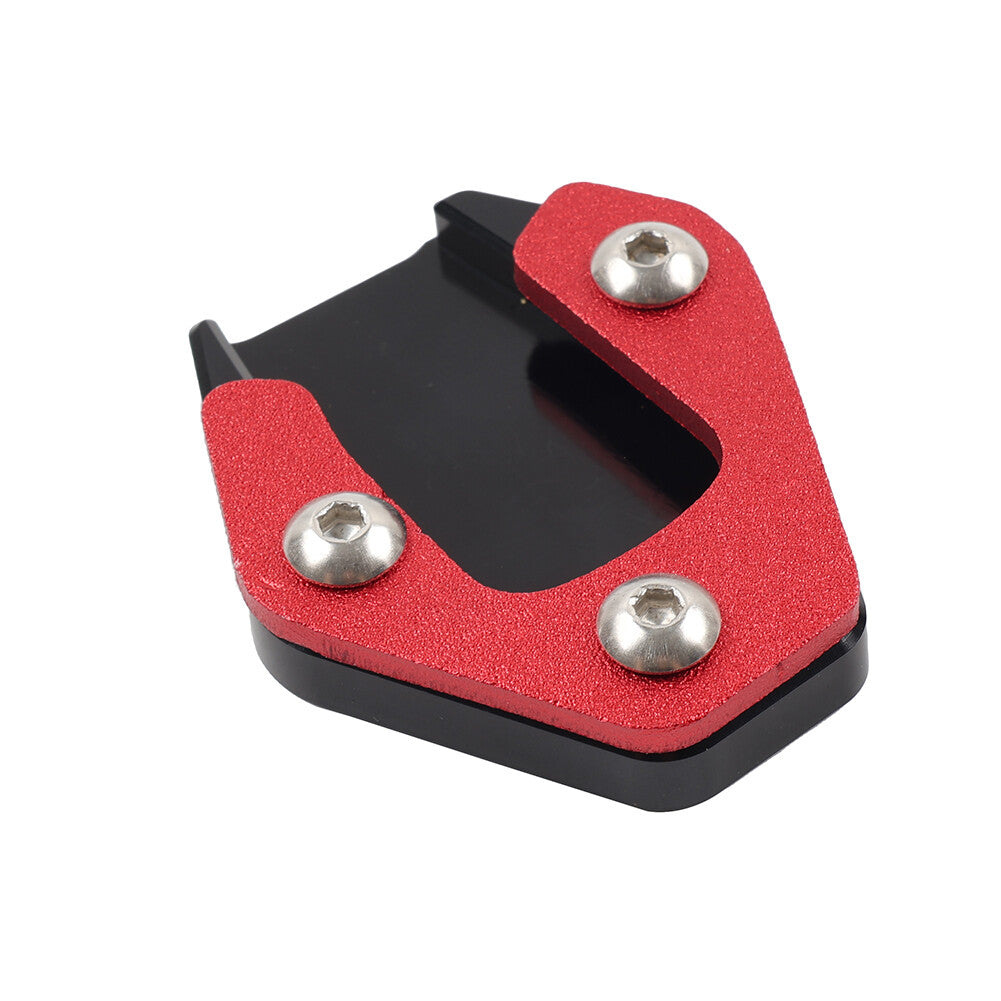 Red Kickstand Sidestand Foot Enlarger Pad for HONDA DAX125 MONKEY GROM MSX 125 Q