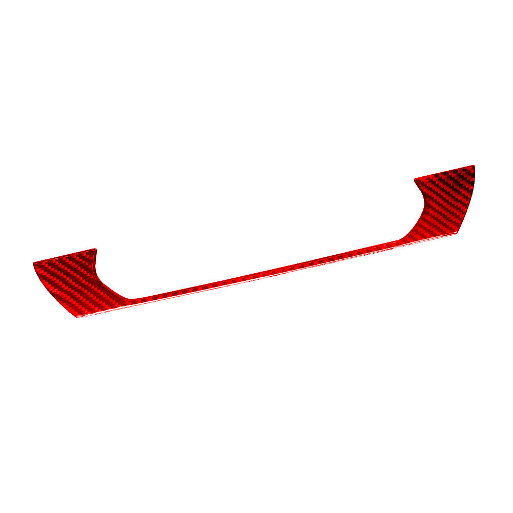 Red Carbon Fiber Passenger Strip Cover Trim for Cruze 2009-2015 v