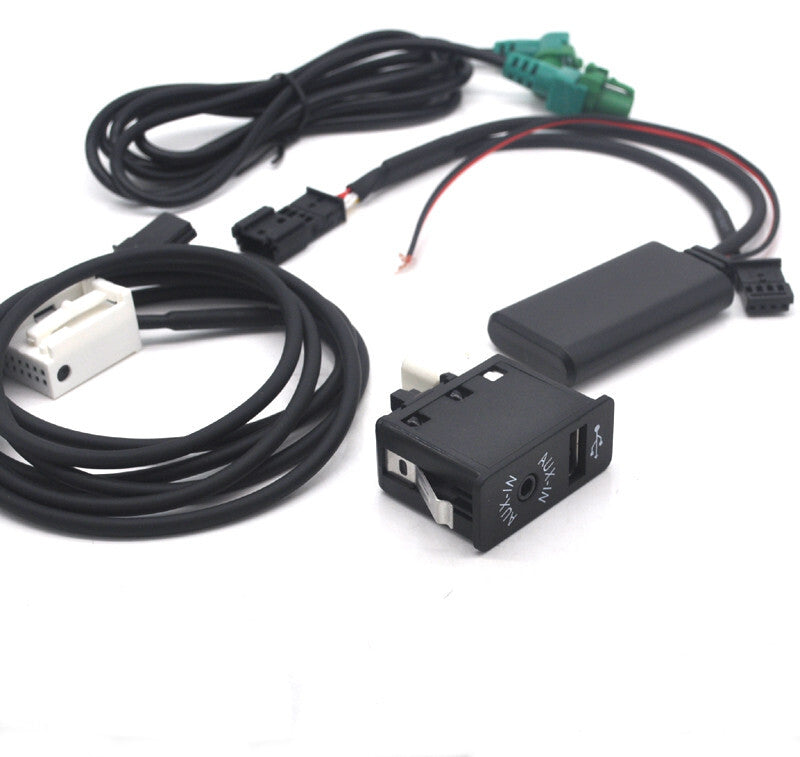 Bluetooth mp3 aux usb input adaptor charge cable module for Mini R55 R56 R57 R58 v
