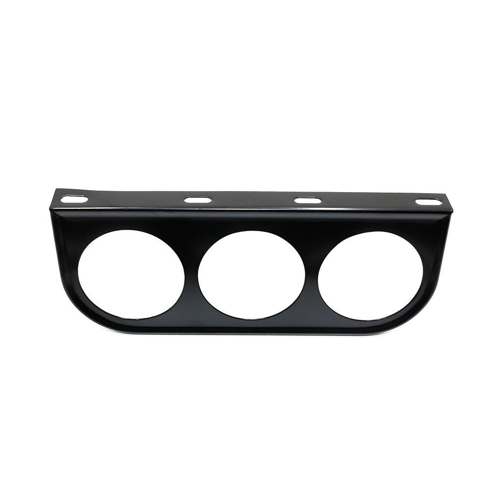 Universal 52mm Triple Gauge Under Dash Mounting Bracket Pod 2-1/16 Gauge Holder Q