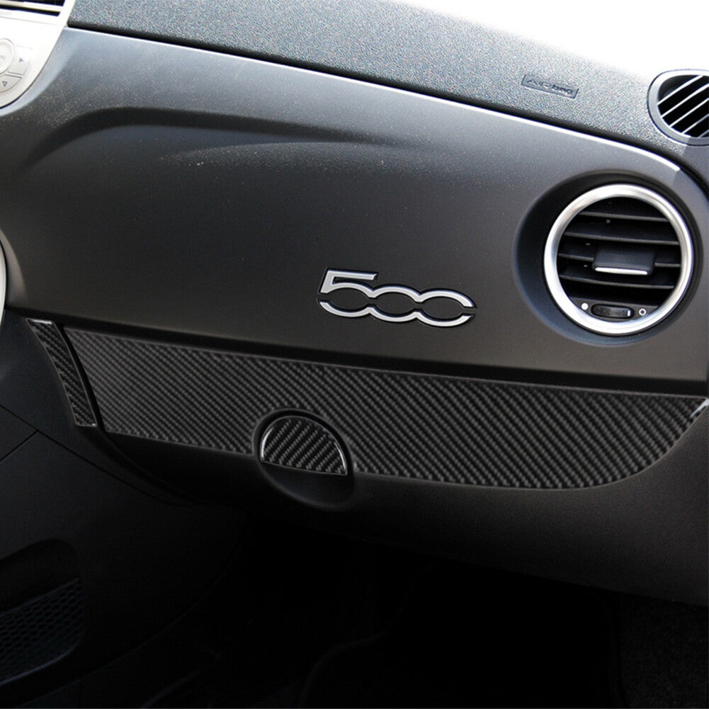 Carbon Fiber Interior AC Decorative Panel Trim Cover for 2015-2017 v