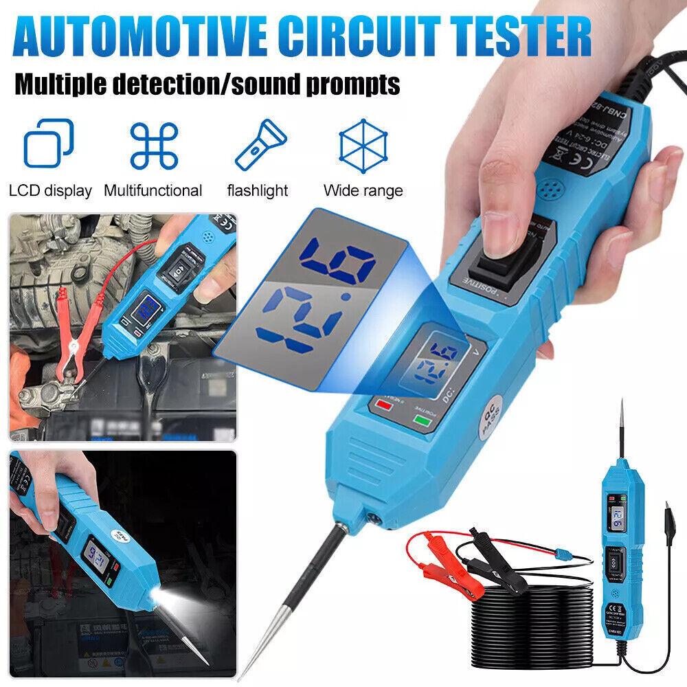 3.5-36V Digital Automotive Car Power Circuit Electrical Tester Probe Test- Light