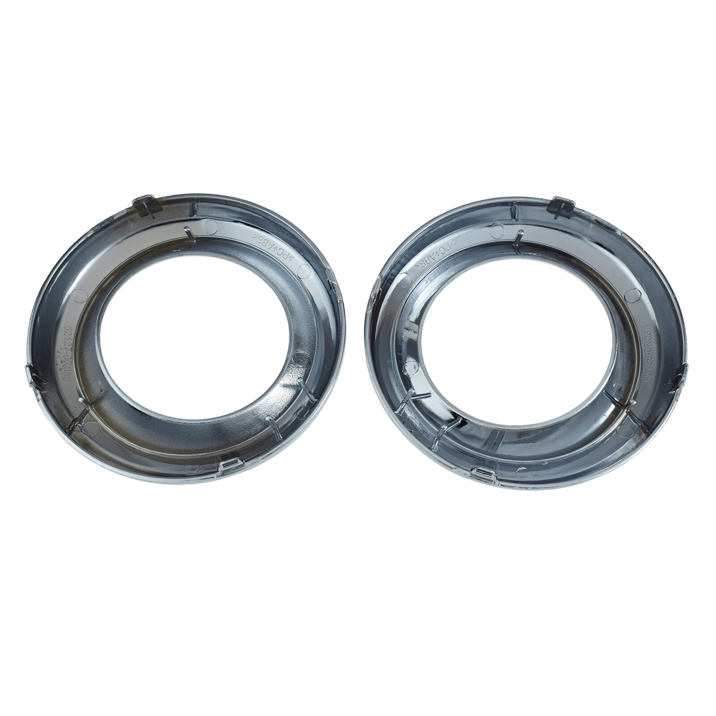 2Pcs Left Right Fog Lamp Bezel Trim Set For 2009-12 for Toyota RAV4 Fog Light Hole