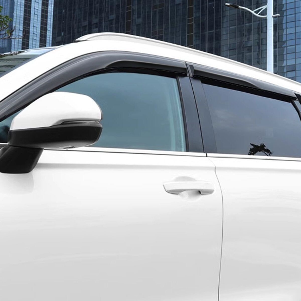 for Honda CR-V 2023-2024 Black Vent Window Visors Sun Rain Guard Shade Shield