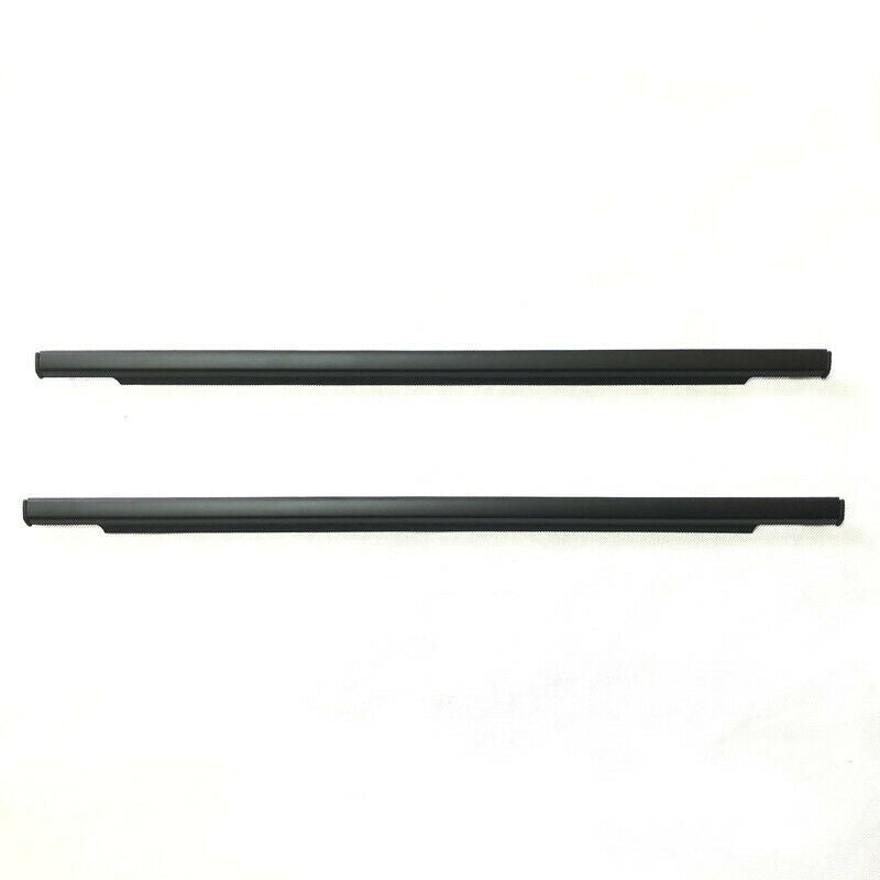 For FJ Cruiser 2007-2021 Black Car Quarter Door Belt Moulding Set replace kit