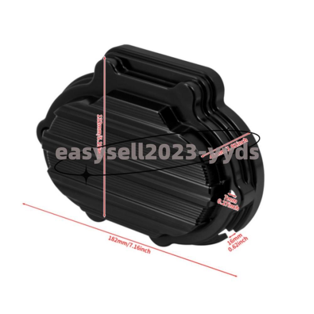 CNC Gauge Motorcycle Transmission Side Cable Clutch Cover Fit For Touring models