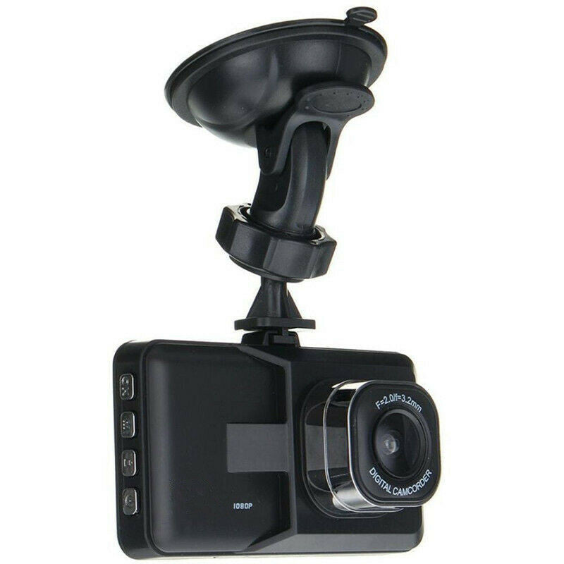Car Dash Cam Windshield DVR 3.0 Wide Angle 1080P Full Camera Voice Recorder