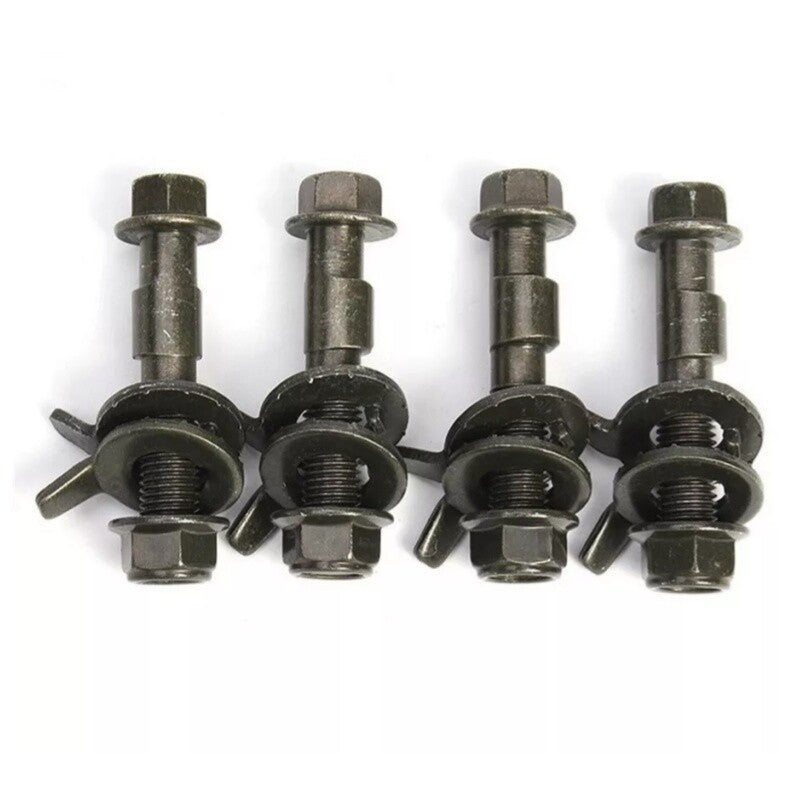 10.9 Intensity 4Pcs 14mm Steel Car Four Wheel Alignment Adjustable Camber Bolts