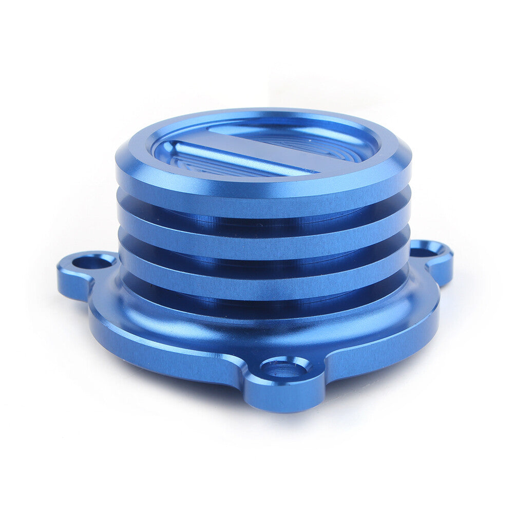 Engine Oil Filter Cap Cover Guard Aluminum for Yamaha XMAX 250 ABS 300 400 Blue